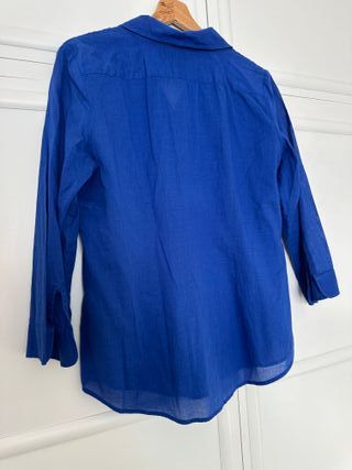 Camisa batista Ralph Lauren azul talla M