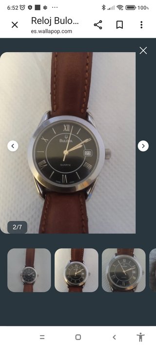 Reloj Bulova Cuarzo