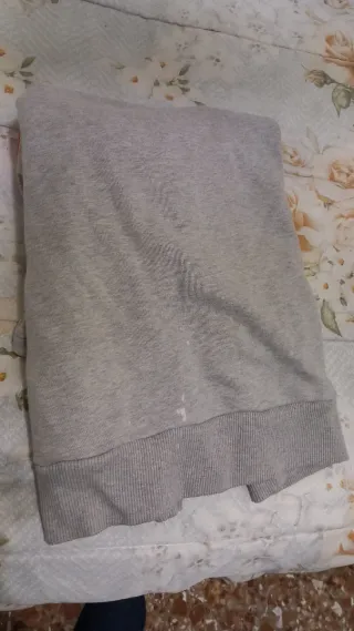 Felpa Diesel Grigia con Logo Rosso