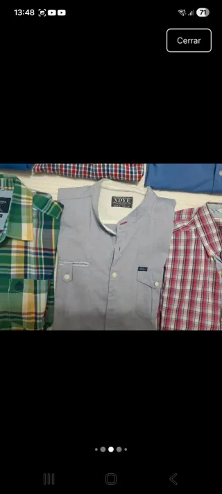 Lote 6 Camicie Uomo Taglia M