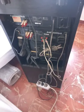 Equipo de música Kenwood y JVC