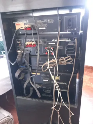 Equipo de música Kenwood y JVC