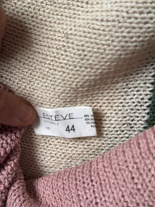 Camiseta de punto sin mangas