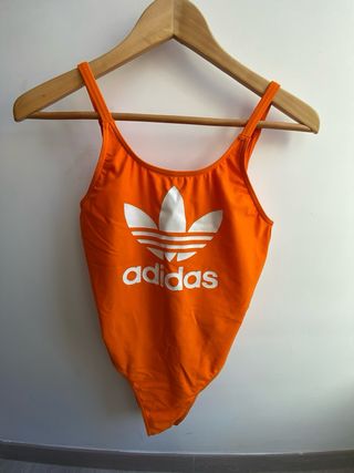 Bañador Adidas Naranja Mujer