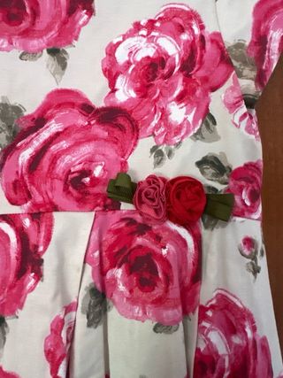 Vestido Mayoral flores rosas