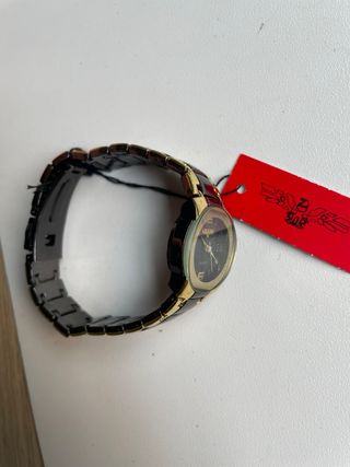 Reloj Elegance Negro y Dorado