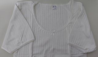 CAMISETA INTERIOR NIÑA M. CORTA T.16 BLANCO