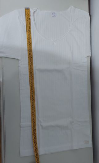 CAMISETA INTERIOR NIÑA M. CORTA T.16 BLANCO