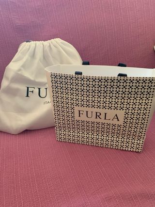Bolso Furla azul cielo a estrenar