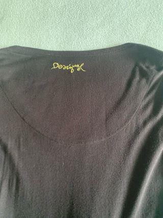 Vestidos Desigual Negro y Marrón Talla Única