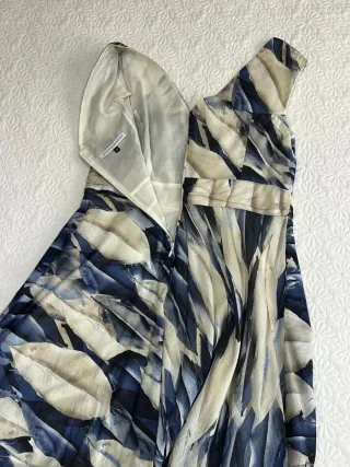 Vestido estampado mujer