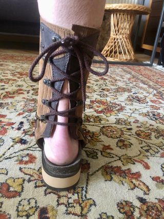 Botas Sandalias Handmade Talla 37