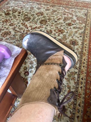 Botas Sandalias Handmade Talla 37