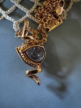 Collana nastro  diamante