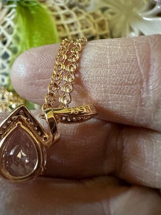 Collana nastro  diamante