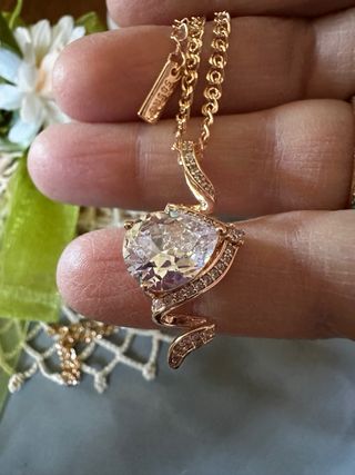 Collana nastro  diamante