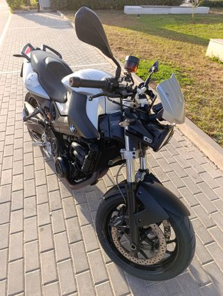 BMW F800R Naked Plata/Negra