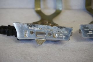 Pedales Shimano PD-A550 con rastrales