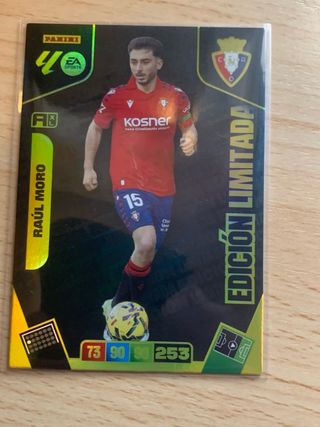 Lote 2 cromos Adrenalyn 2025/26 Edición Limitada.