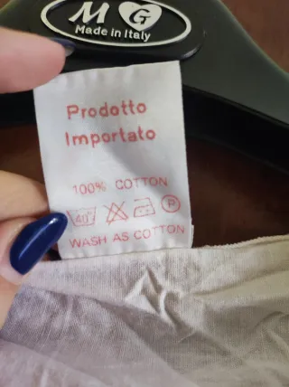 2 Camicie da notte estive menta e rosa antico