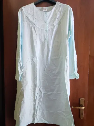 2 Camicie da notte estive menta e rosa antico