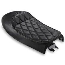 ASIENTO MOTO CAFE RACER CON COLIN - Color: Negro