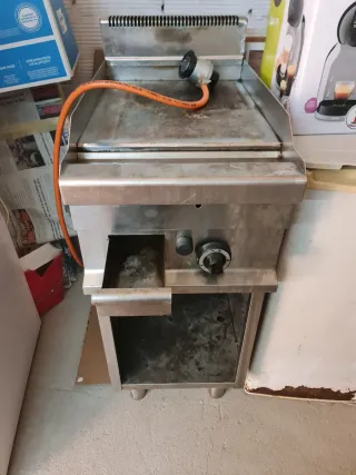 Plancha de gas profesional