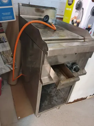 Plancha de gas profesional