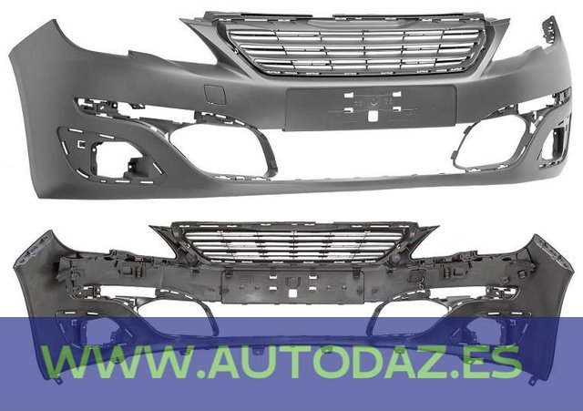 Parachoques delantero imprimado + AB PEUGEOT 308-108112A