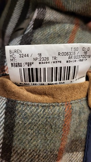 Chaqueta/Parka Burberrys en ante marrón