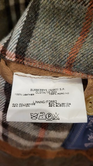 Chaqueta/Parka Burberrys en ante marrón