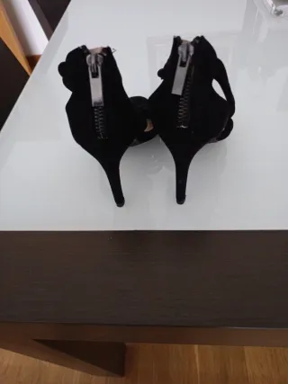 Sandalias de tacón negras Atmosphere