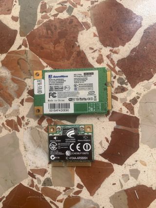 Schede WiFi Mini PCI Express AzureWave e Atheros
