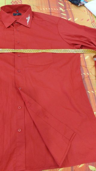 Camicia uomo Müller XXL rossa