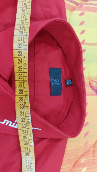 Camicia uomo Müller XXL rossa