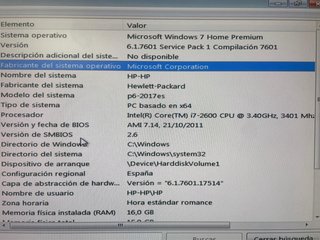 Ordenador Sobremesa HP Pavilion Negro