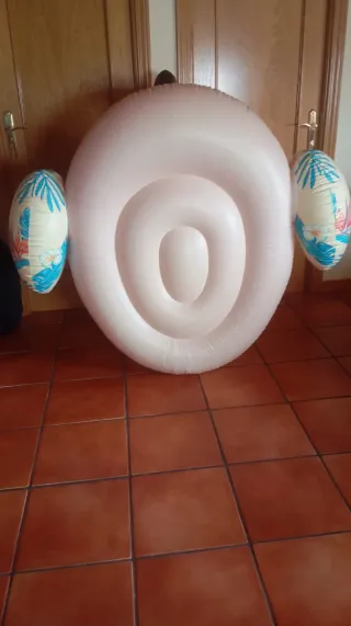 Flotador Flamingo Tropical Grande