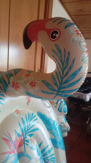 Flotador Flamingo Tropical Grande