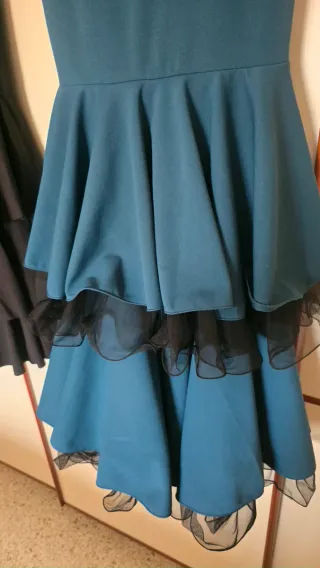 2 Trajes de flamenca negro y azul
