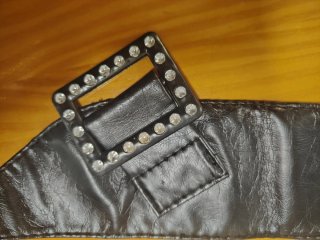 Confezione di 2 cinture in macramè con perline