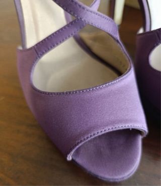 Sandalias Gloria Ortiz Talla 39 Morado
