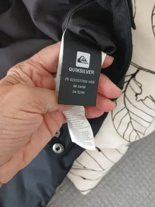 Pantalón da sci Quiksilver nero taglia 14 (S)