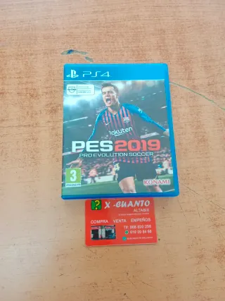 JUEGO PS4 PES 2019 PRO EVOLUTION SOCCER