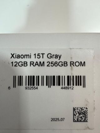 Xiaomi Redmi 15T 256GB 12GB RAM Naranja