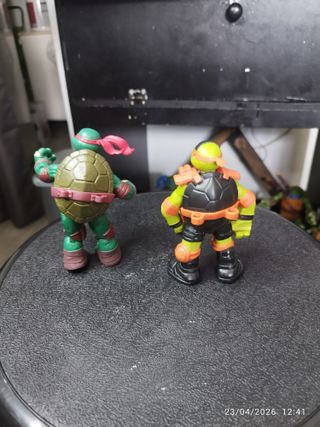 2 Figuras Tortugas Ninja