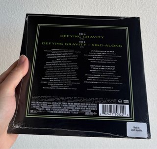 Wicked Defying Gravity 7'' Clear Vinyl