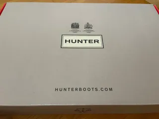 Botas Hunter caña alta negras