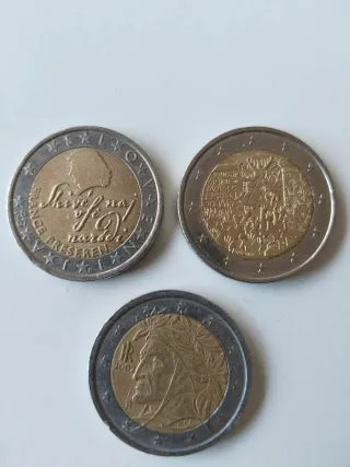 Lote 11 Monedas 2€ Conmemorativas