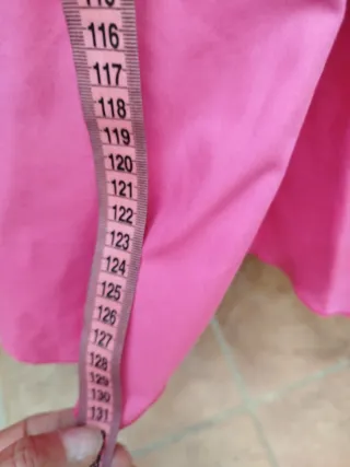 Traje de Flamenca Rosa Volantes