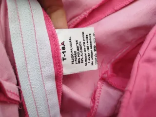 Traje de Flamenca Rosa Volantes